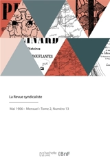 La Revue syndicaliste - Albert Thomas