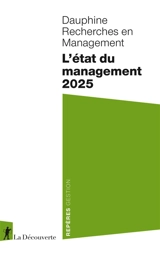 L'état du management 2025 - Dauphine Recherches en management (Paris)