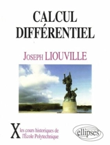 Calcul différentiel : 1847-1848 - Joseph Liouville
