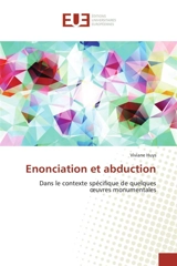 Enonciation et abduction - Viviane Huys