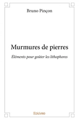 Murmures de pierres : Eléments pour goûter les lithophores - Bruno Pinçon