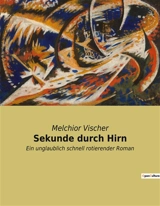 Sekunde durch Hirn : Ein unglaublich schnell rotierender Roman - Melchior Vischer