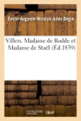 Villers. Madame de Rodde et Madame de Staël - Emile-Auguste Bégin