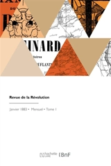 Revue de la Révolution - Charles d' Héricault