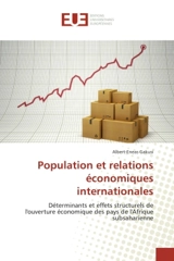 Population et relations économiques internationales - Albert-Enéas Gakusi