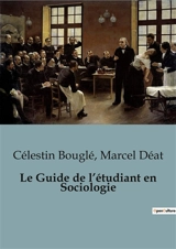 Le Guide de l’étudiant en Sociologie - Marcel Déat