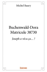 Buchenwald doramatricule 38730 : Joseph a vécu ça… ! - Michel Baury