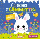 Mon P'tit Hemma : Coloriage et gommettes pour les petits : Le jardin