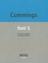 Font 5 - Edward Estlin Cummings