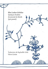 Quelques feuillets du journal de Zürich (pot pourri) - Else Lasker-Schüler