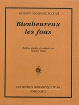 Bienheureux les fous - Konstantin Sergueïevitch Aksakov