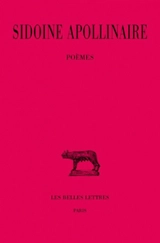 Oeuvres. Vol. 1. Poèmes - Sidoine Apollinaire