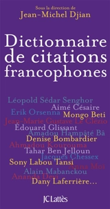 Dictionnaire de citations francophones