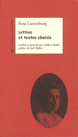 Lettres et textes choisis - Rosa Luxemburg