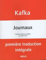 Journaux - Franz Kafka