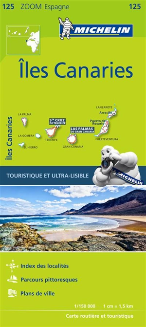 CARTE ZOOM ILES CANARIES - Collectif