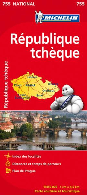 CARTE NATIONALE TCHEQUIE / CZECHIA - Collectif