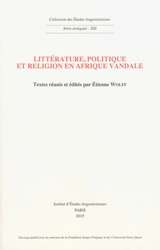 Littérature, politique et religion en Afrique vandale