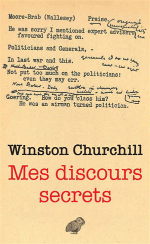 Mes discours secrets - Winston Churchill