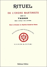 Rituel de l'Ordre Martiniste - Ordre Martiniste