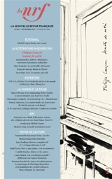 Nouvelle revue française, n° 633
