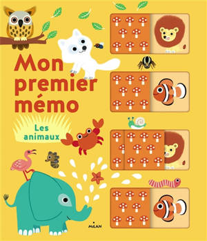 Mon premier mémo : les animaux - Julie Mercier