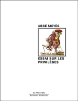 Essai sur les privilèges - Emmanuel-Joseph Sieyès