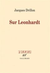 Sur Leonhardt - Jacques Drillon