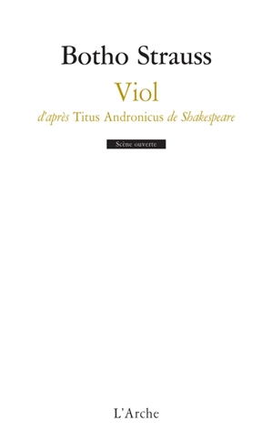 Viol - Botho Strauss