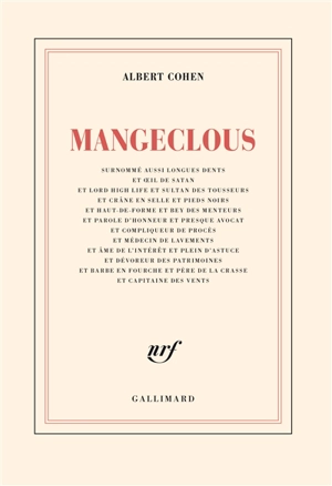 Mangeclous - Albert Cohen