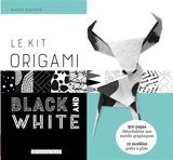 Le kit origami black and white - Didier Boursin
