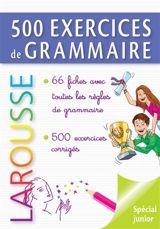 500 exercices de grammaire : spécial junior - André Vulin