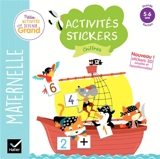 Chiffres maternelle grande section, 5-6 ans : activités stickers - Marie-Hélène Van Tilbeurgh