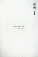 Le grand incendie - Samuel Bollendorff