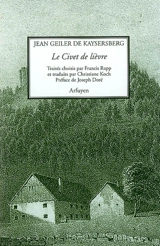 Le civet de lièvre - Johannes Geiler von Kaysersberg