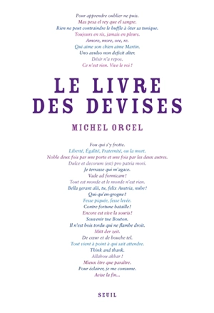 Le livre des devises