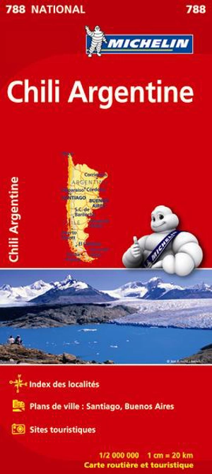 CARTE NATIONALE CHILI ARGENTINE/CHILI, ARGENTINIE - Collectif