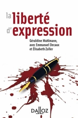 La liberté d'expression - Géraldine Muhlmann