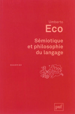Sémiotique et philosophie du langage - Umberto Eco