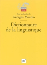 Dictionnaire de la linguistique