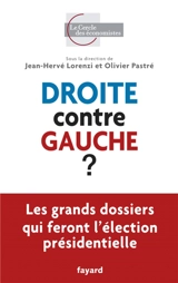 Droite contre gauche ? - Cercle des économistes (France)