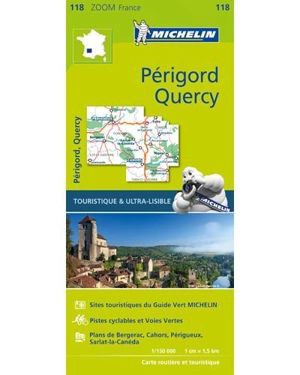 CARTE ZOOM PERIGORD QUERCY - Collectif