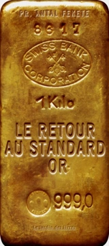 Le retour au standard or : les raisons pour lesquelles le standard-or va remplacer l'argent-papier, et pourquoi l'économie mondiale est condamnée à exploser - Antal Fekete