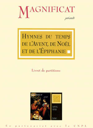 Hymnes du temps de l'avent, de Noël et de l'épiphanie : livret de partitions
