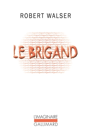 Le brigand - Robert Walser