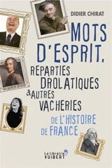 Mots d'esprit, reparties drolatiques et autres vacheries de l'histoire de France - Didier Chirat