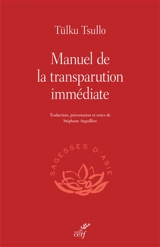 Manuel de la transparution immédiate - Tülku Tsullo
