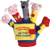 Les trois petits cochons : le livre-gant - Francesca Ferri