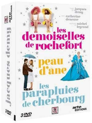Coffret "Jacques Demy" : Les demoiselles de Rochefort - Peau d'âne - Les parapluies de Cherbourg - Jacques Demy