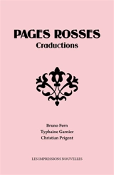 Pages rosses : craductions - Bruno Fern